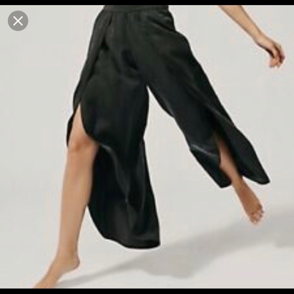 DREW Pants - DREW Anthropologie, dark denim, split leg pants